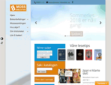 Tablet Screenshot of mossbibliotek.no